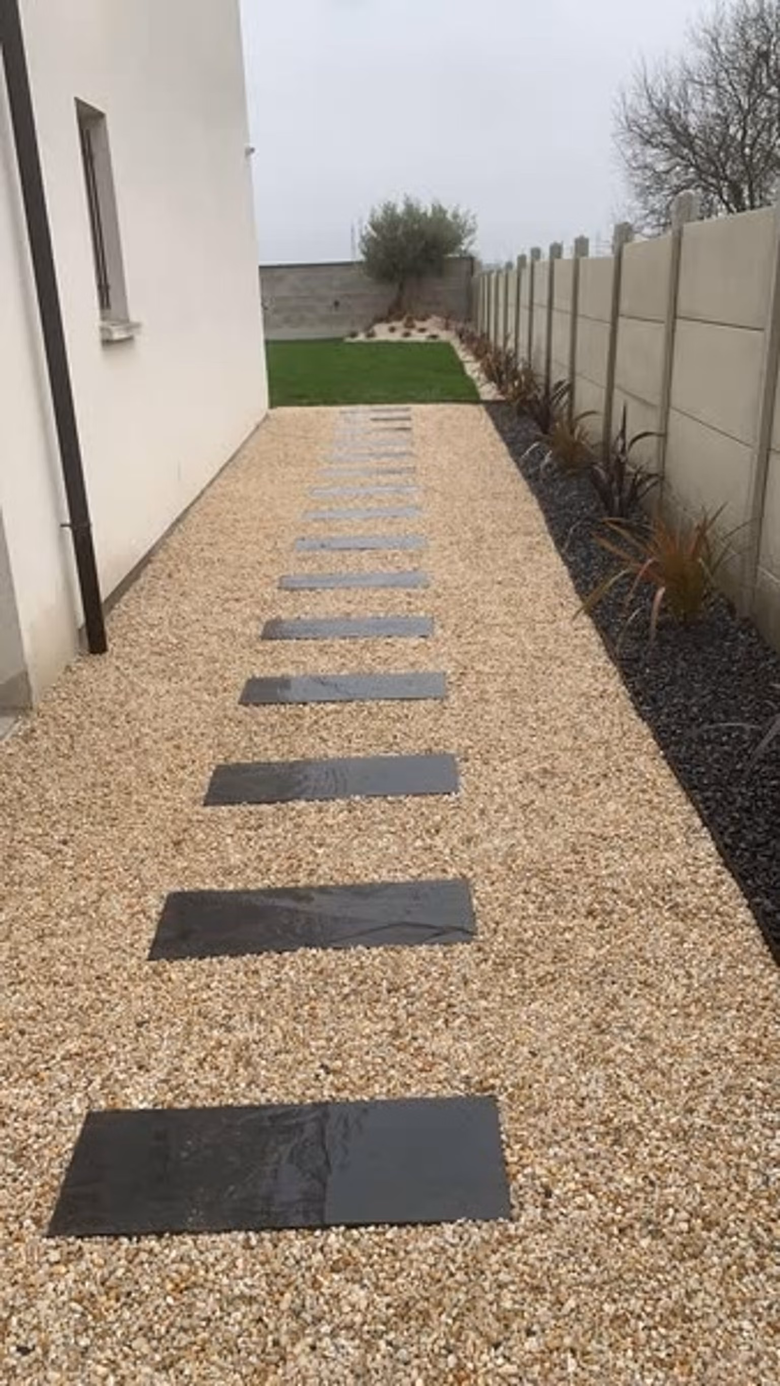 Parcours élégant en pas japonais